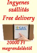 Free delivery Ingyenes szállitás